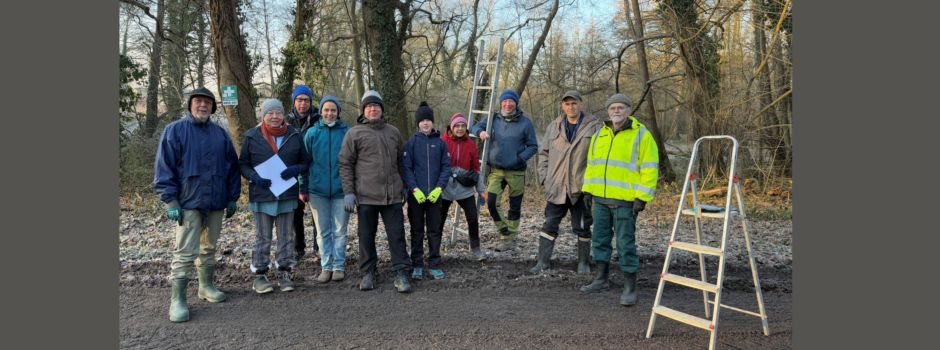 Nistkastenreinigung beim NVS