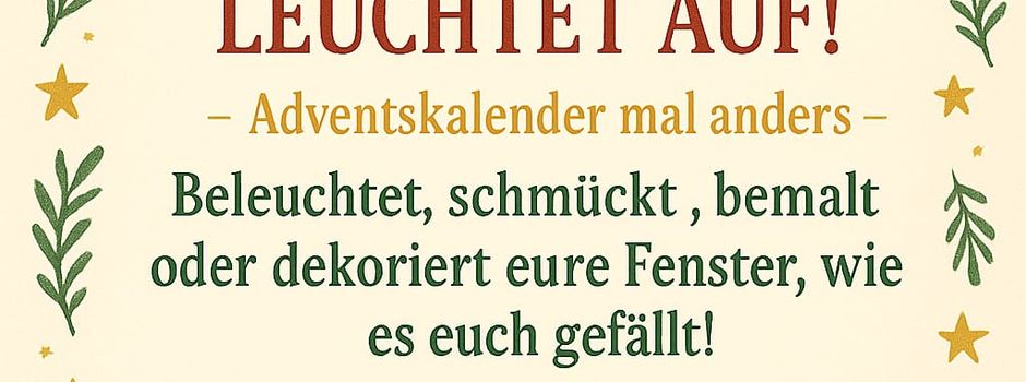 „Greimerath leuchtet auf!“ – Mitmachen beim Adventsfenster