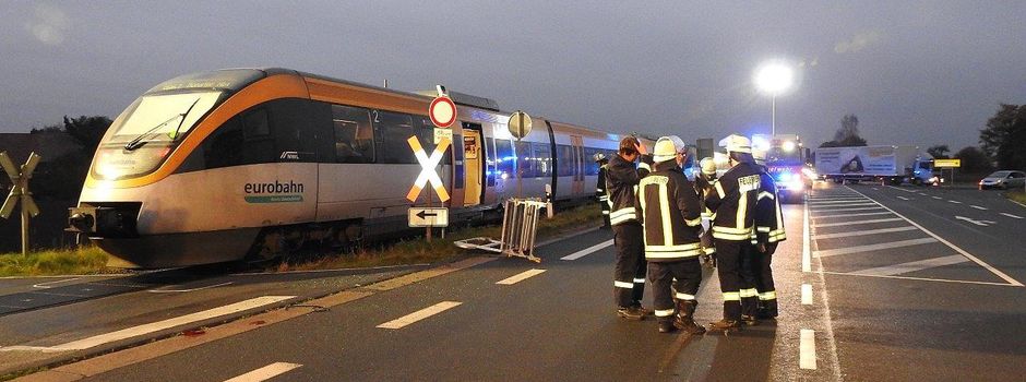 Unfall am Bahnübergang in Clarholz/Beelen
