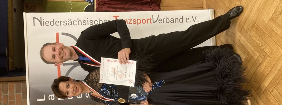 Tanzpaar des MTV Soltau Landesmeister