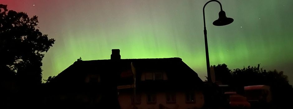 Polarlichter über Brodersby