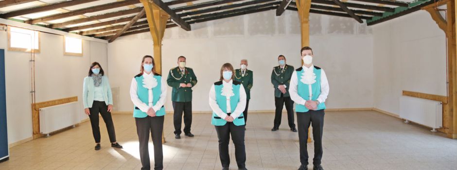 Musikzug im neuen Domizil