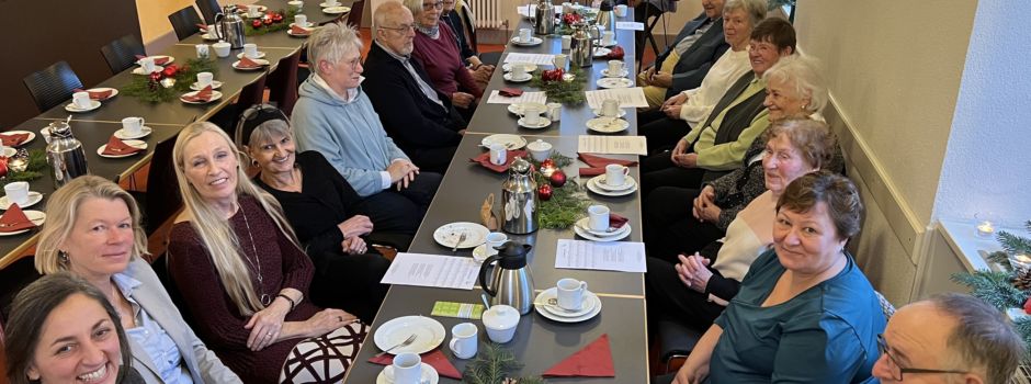 Weihnachtsfeier der Senioren