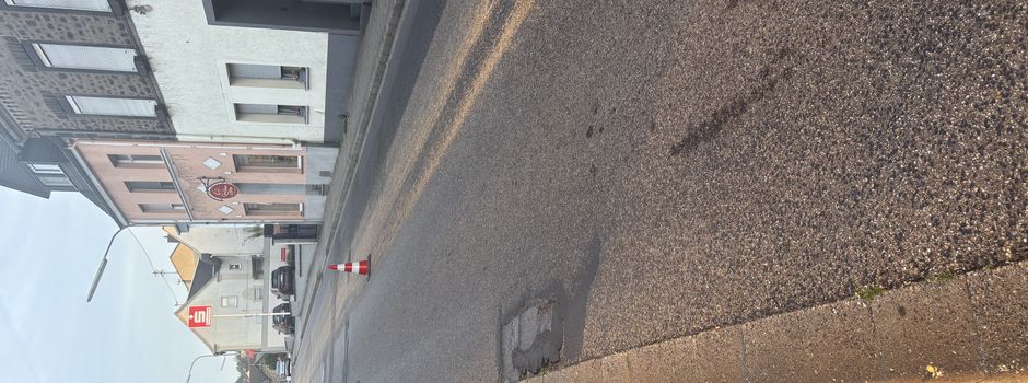 Getreide auf den Straßen