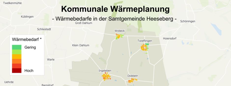 Erste Ergebnisse der kommunalen Wärmeplanung