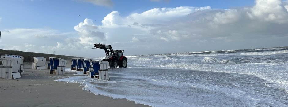 Sturmalarm in Hörnum