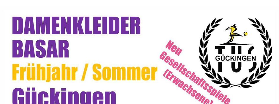 Damenkleiderbasar Frühjahr / Sommer in Gückingen – Jetzt mitmachen & vorbeikommen!