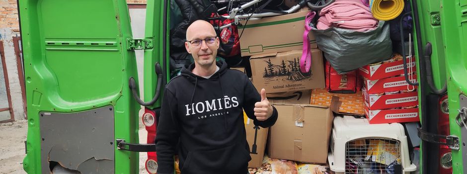 Kaum Spenden mehr für Ukraine: Oppenheimer sucht verzweifelt Hilfsgüter