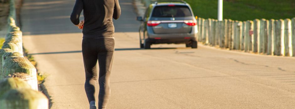 Von Mainz nach Mannheim: Jogger verirren sich auf die B9 bei Nackenheim
