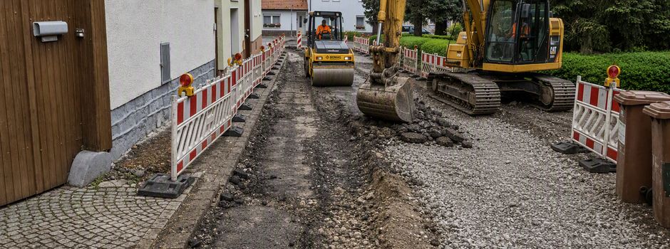 Fortführung Bauarbeiten Teichstraße