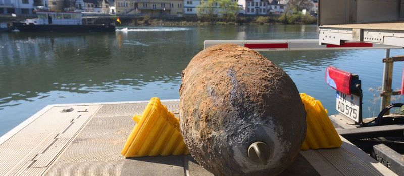 Weltkriegsbombe in Koblenz erfolgreich entschärft