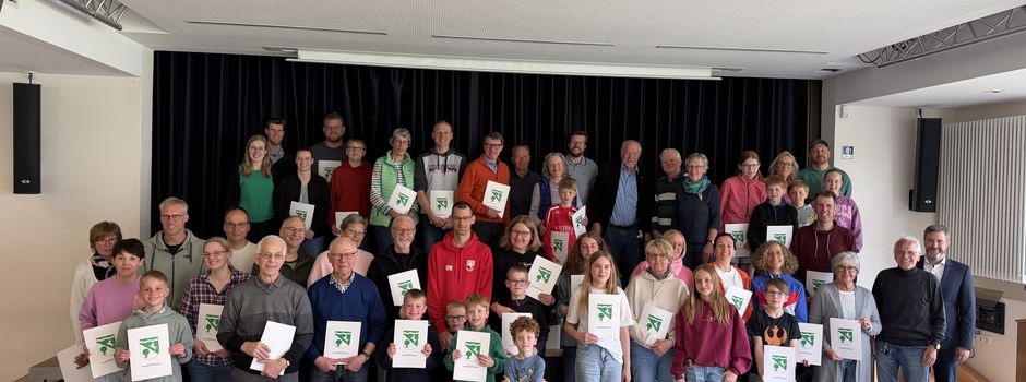 Auszeichnung für sportliche Leistungen: Sportabzeichen Verleihung der Gemeinde Herzebrock-Clarholz