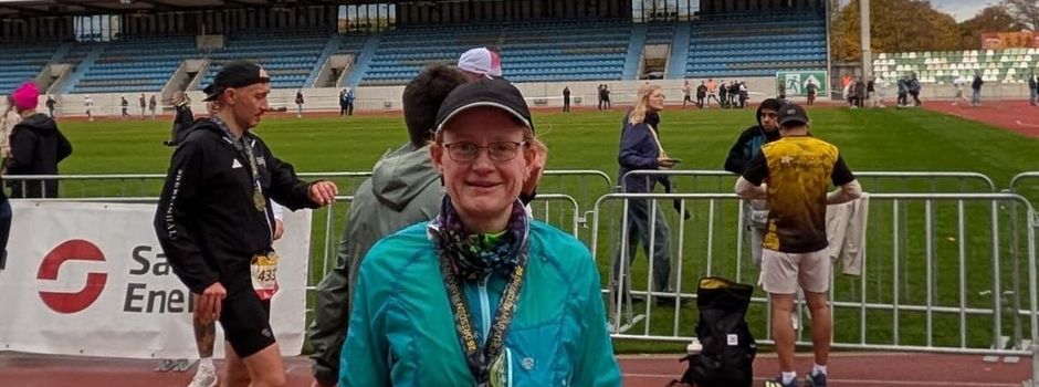 Anne Maron läuft ihren ersten Marathon in Dresden