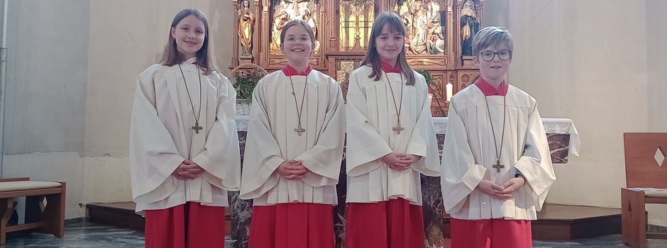 Neue Messdiener-Gemeinschaft in Thür