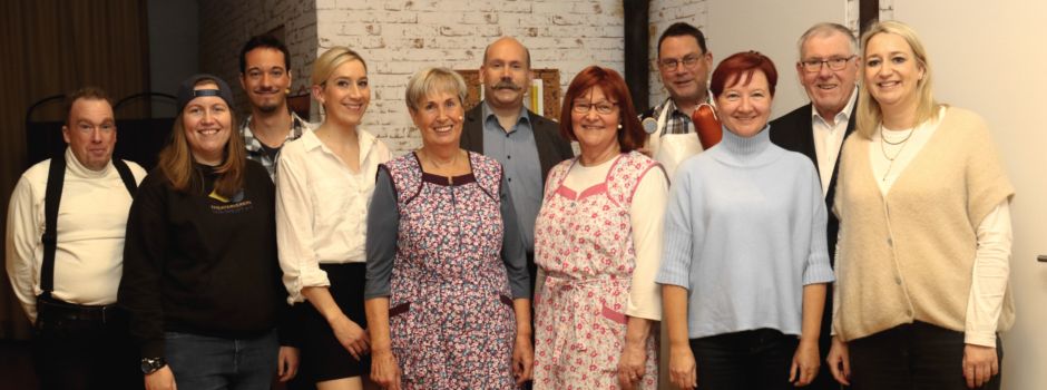 Tratsch im Treppenhaus – Das Winterstück des Theatervereins Rheidt