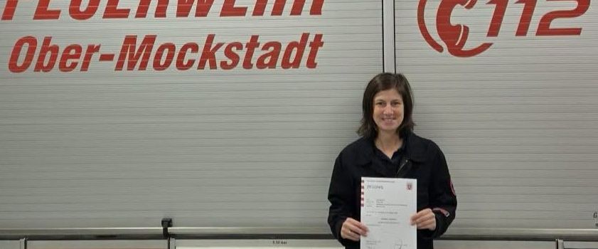 Neue Zugführerin in Ober-Mockstadt