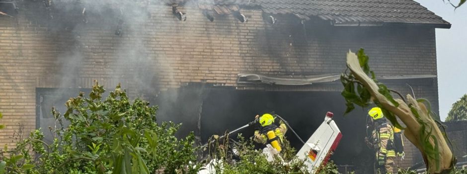 Absturz im Landeanflug: Zwei Tote bei Kleinflugzeug-Unglück