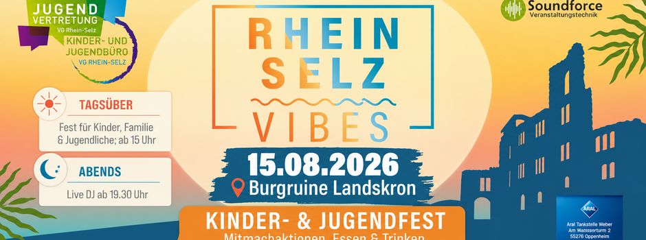 Rhein-Selz Vibes: Bühne frei für Musik, Tanz und Kreativität an der Landskron