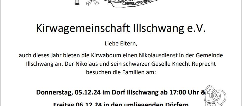 Nikolausdienst der Kirwaboum