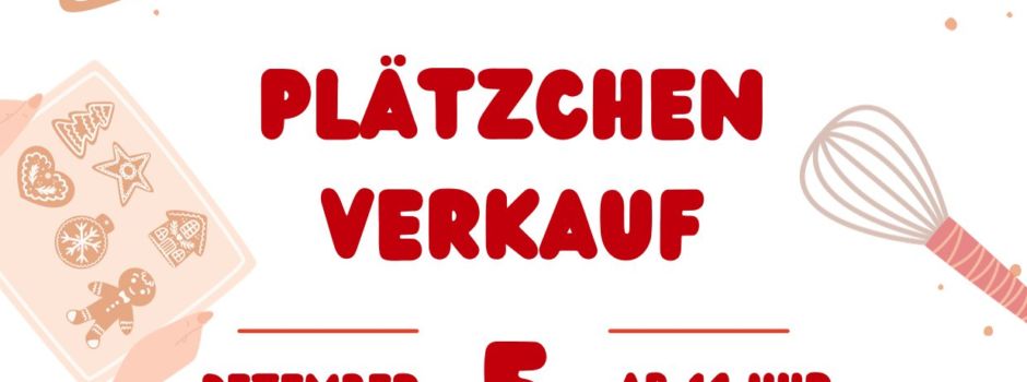 Plätzchenverkauf des Kinderhauses