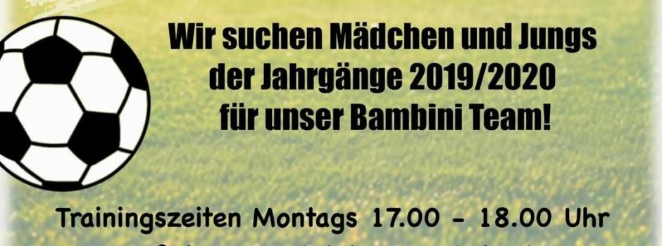 Bambini-Spieler gesucht!