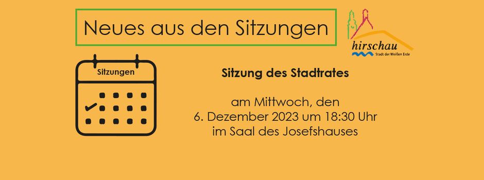 Sitzung des Stadtrates