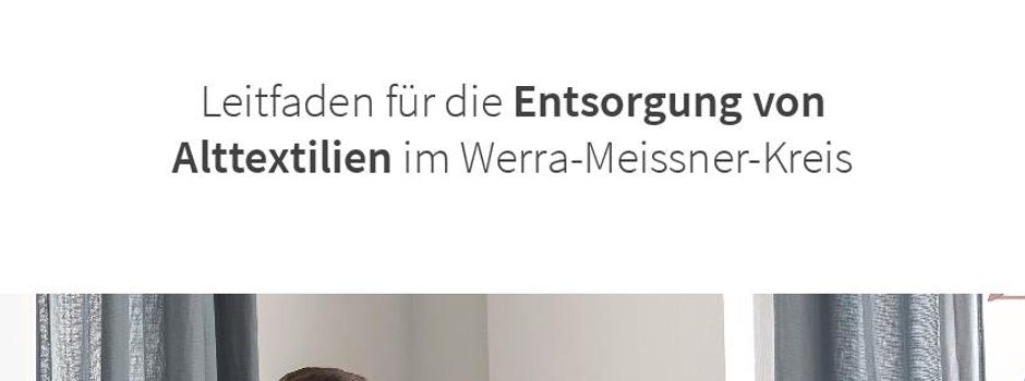 Leitfaden für die Entsorgung von Alttextilien im Werra-Meißner-Kreis