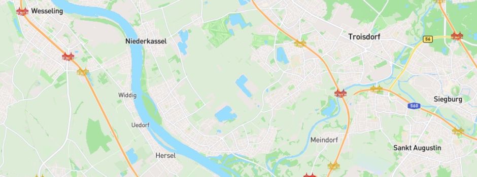 115 Brücken in Köln sanierungsbedürftig.  Auch Brücken rund um Niederkassel betroffen