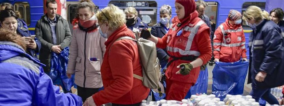 DRK kann als Teil einer internationalen Organisation Hilfe in Ukraine zielgerichtet und bedarfsgerecht leisten