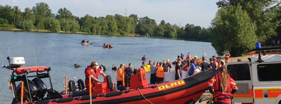 Erneuter Unfall im Rotter See: Mann aus 5 Metern Tiefe geborgen