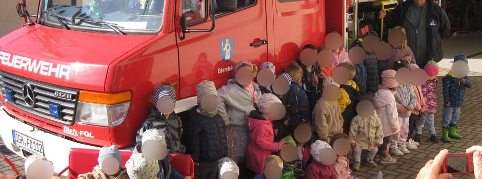 🔥 Brandschutzerziehung im Kindergarten Edersleben 🔥🚒