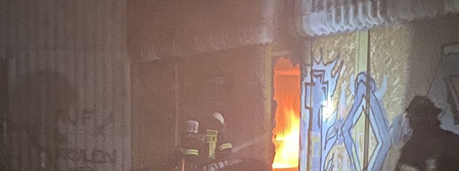 Schon wieder: Feuer in ehemaliger Schule in Klarenthal gelegt