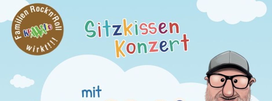 Sitzkissen Konzert mit Krawallo für Kinder ab 4 Jahren