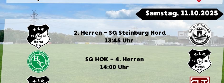Heimspieltag beim VfR