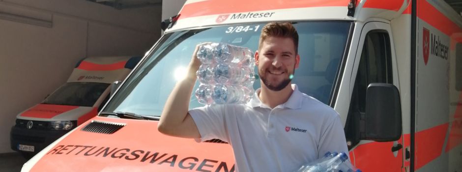 Mainzer versorgt Obdachlose mit Wasser