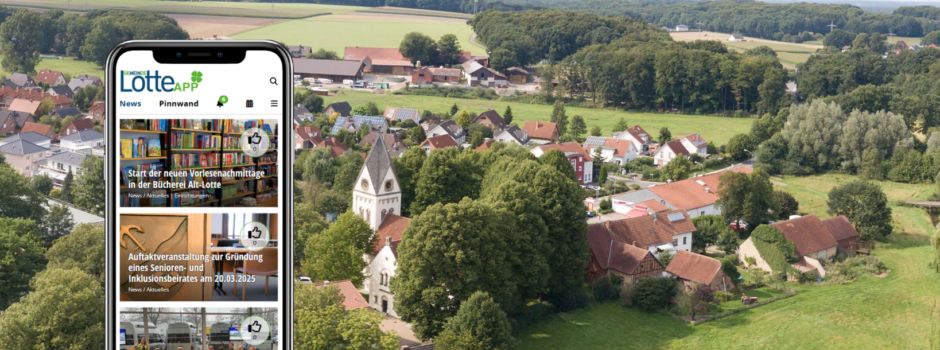 Start frei für unsere Mein Lotte-App!