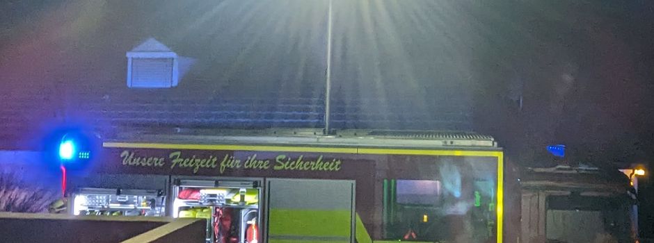 Einsatz der Freiwilligen Feuerwehr