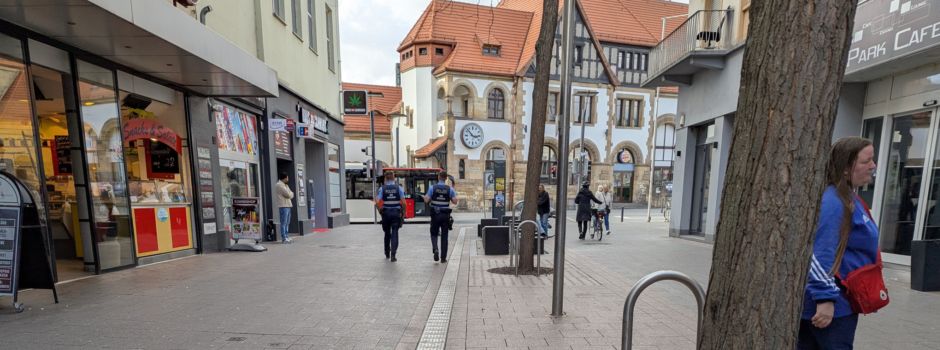Polizei Worms kontrolliert Jugendliche in der Innenstadt