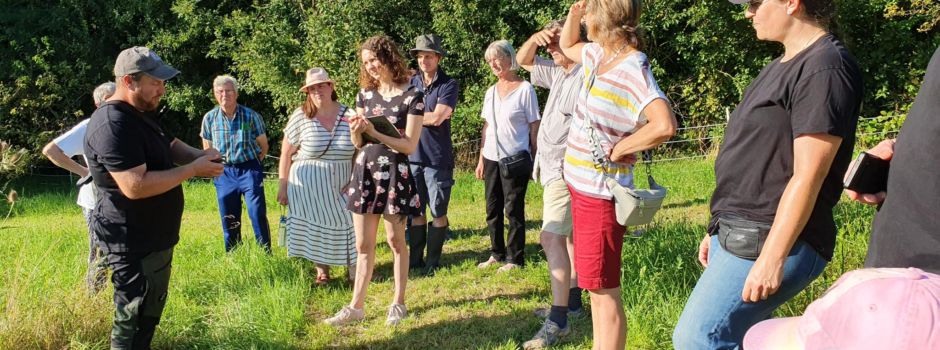 Neues aus dem KlikKS-Projekt - Gartenbegehung Rolf Klein