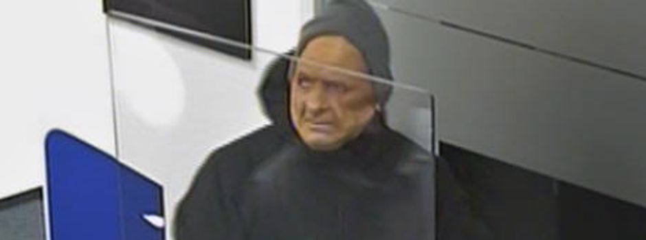 10.000 Euro Belohnung für Hinweise: Mann überfällt Bankfiliale zweimal