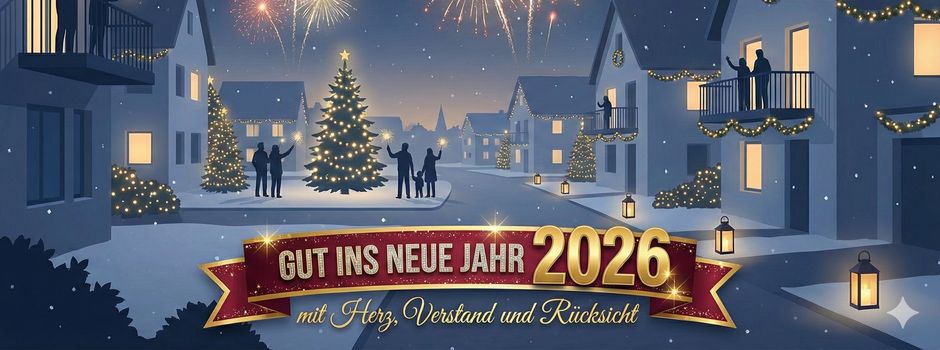 🎆 Gut ins neue Jahr – mit Herz, Verstand und Rücksicht 🐾