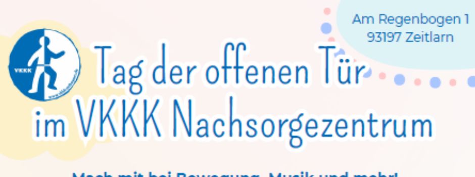 Tag der offenen Tür im VKKK-Nachsorgezentrum am 27.09.2026