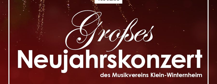 Großes Neujahrskonzert des Musikverein Klein-Winternheim