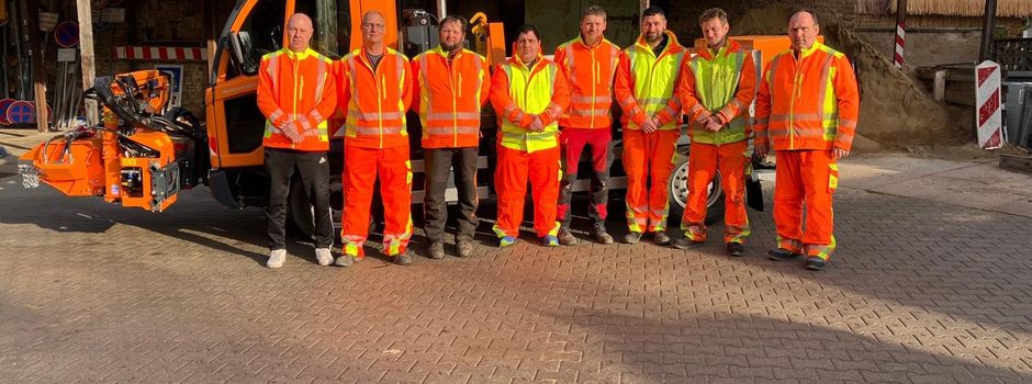 Neuer Mitarbeiter auf dem Bauhof