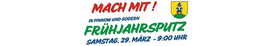 Frühjahrsputz am 29. März