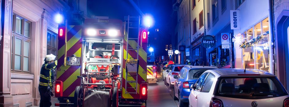 Wohnungsbrand in Mainzer Gaustraße: Bewohner im Krankenhaus