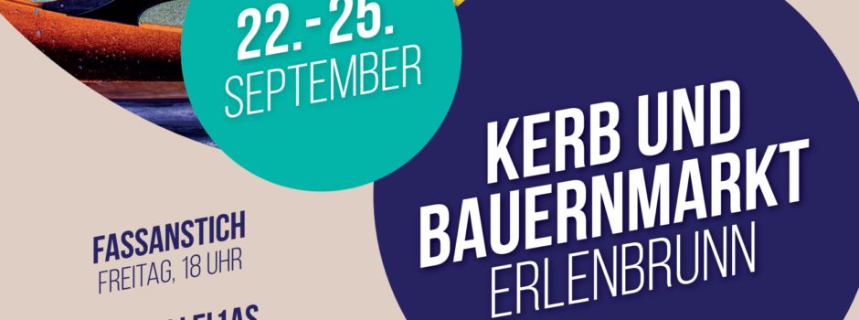 Kerb und Bauernmarkt in Erlenbrunn