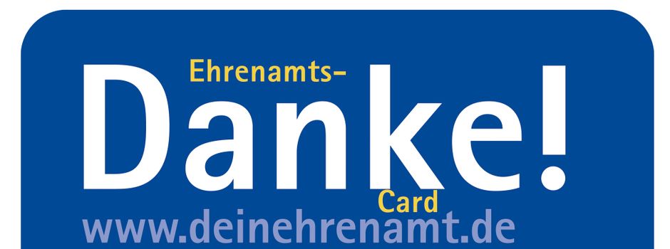 Ehrenamts-E-Card des Landkreises
