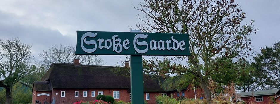 Erneuerung der Warftenschilder