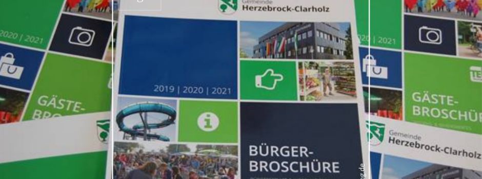 Neue Bürgerbroschüre für Herzebrock-Clarholz in Vorbereitung